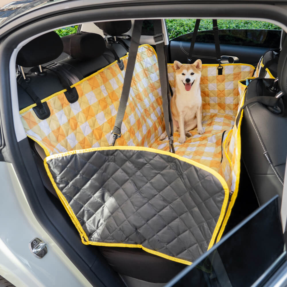 Cationic Fabric Oxford Fabric Waterproof Scratch Resistant Dog Car Seat Cover