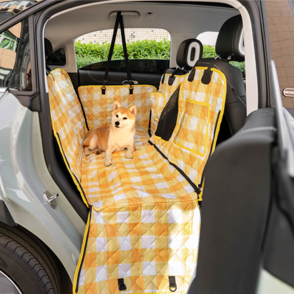 Cationic Fabric Oxford Fabric Waterproof Scratch Resistant Dog Car Seat Covers