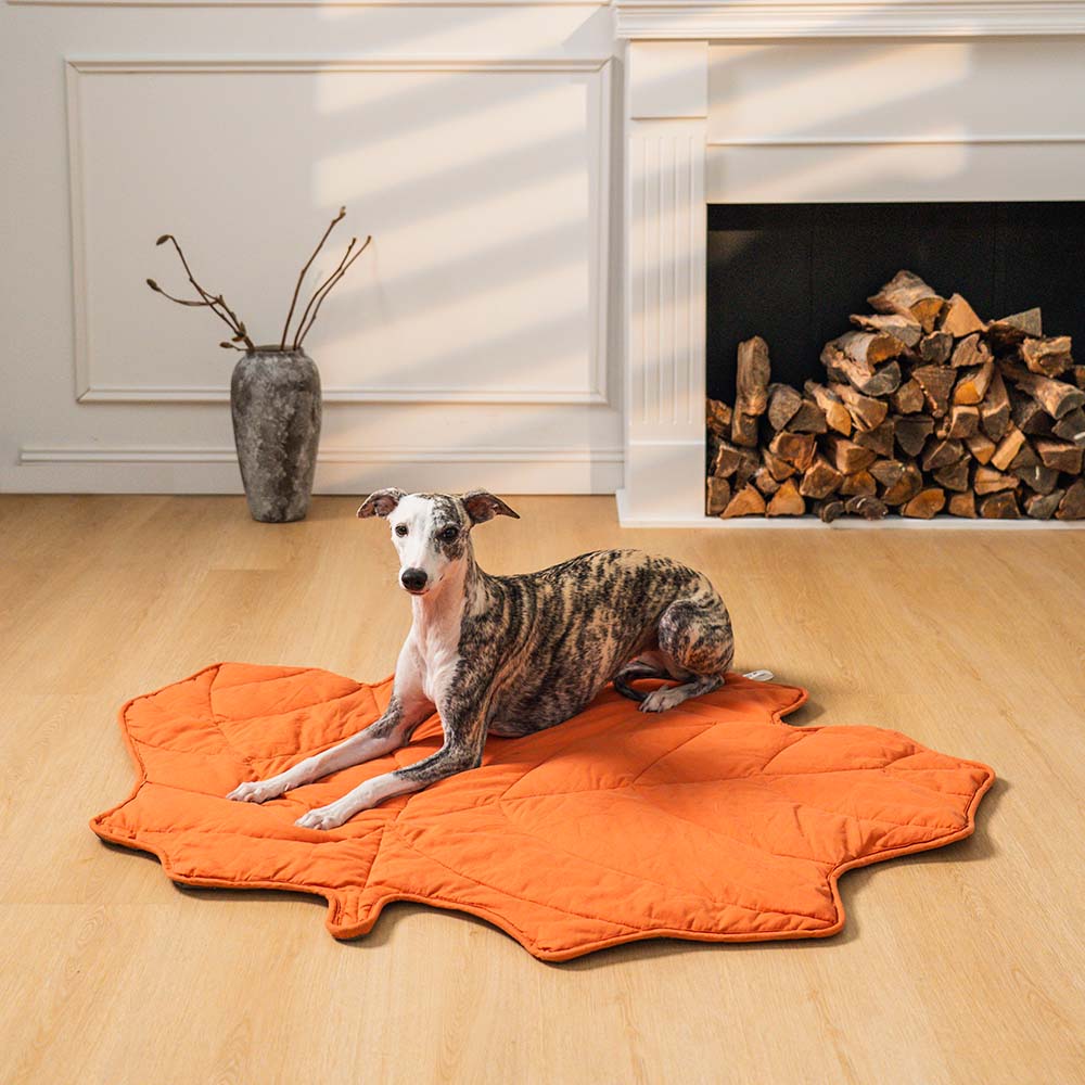 Leaf Shape Dog Blanket