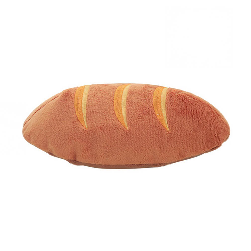 Plush Pizza Hot Dog Food Shaped Squeaky Chew Dog Toy