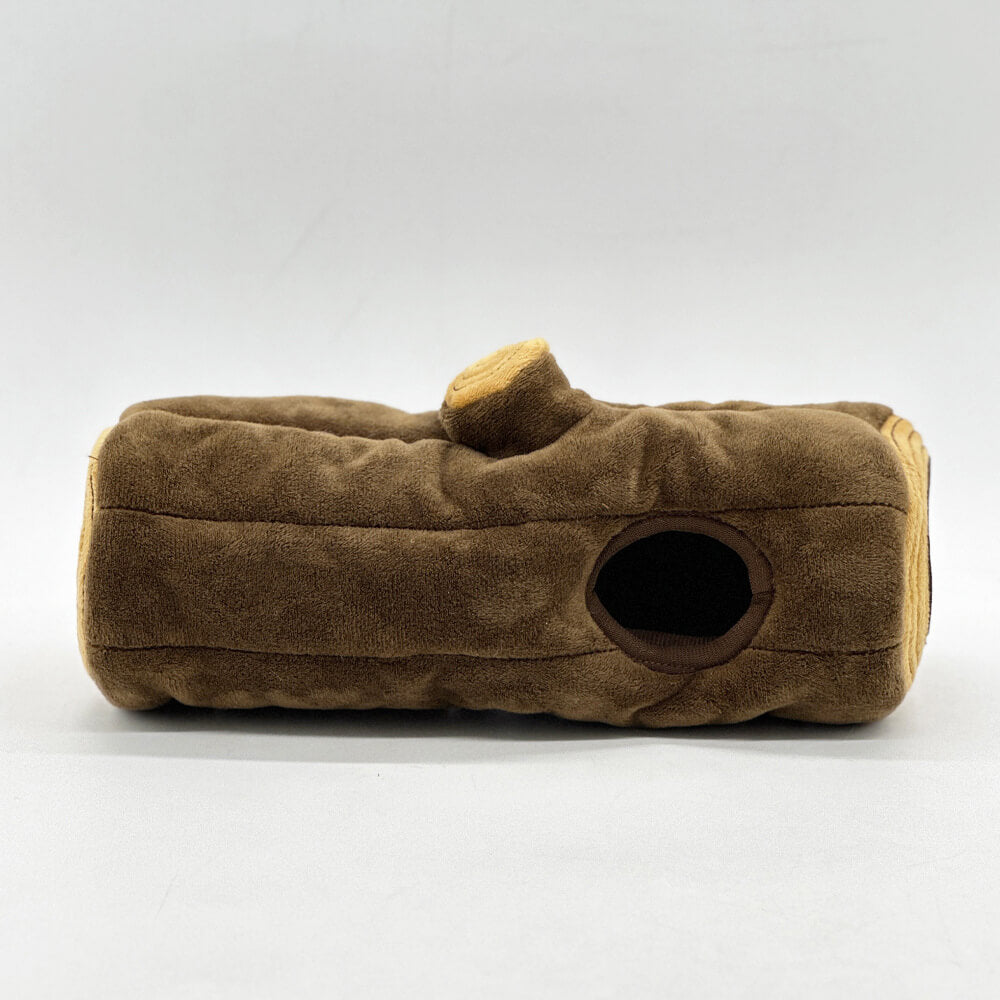 Interactive Squirrel Hide-and-Seek Dog Toy with Tree Trunk