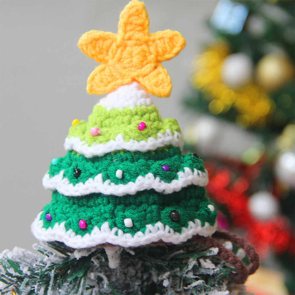 Christmas Knitted Hat Scarf Ornament Dog & Cat Accessory