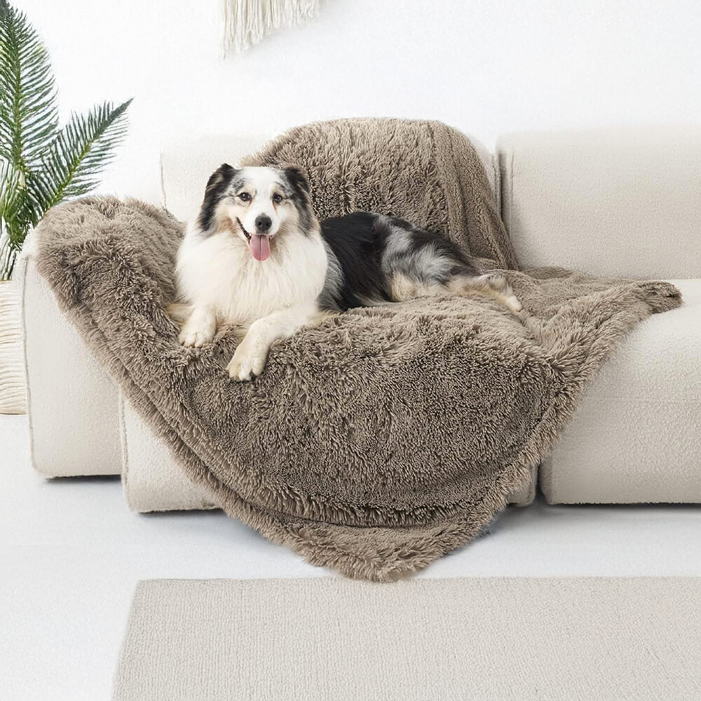 Luxurious Waterproof Plush Warm Multi-Purpose Home Dog Blanket