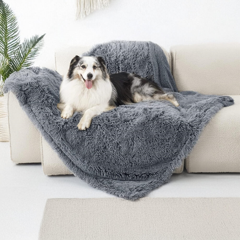 Luxurious Waterproof Plush Warm Multi-Purpose Home Dog Blanket