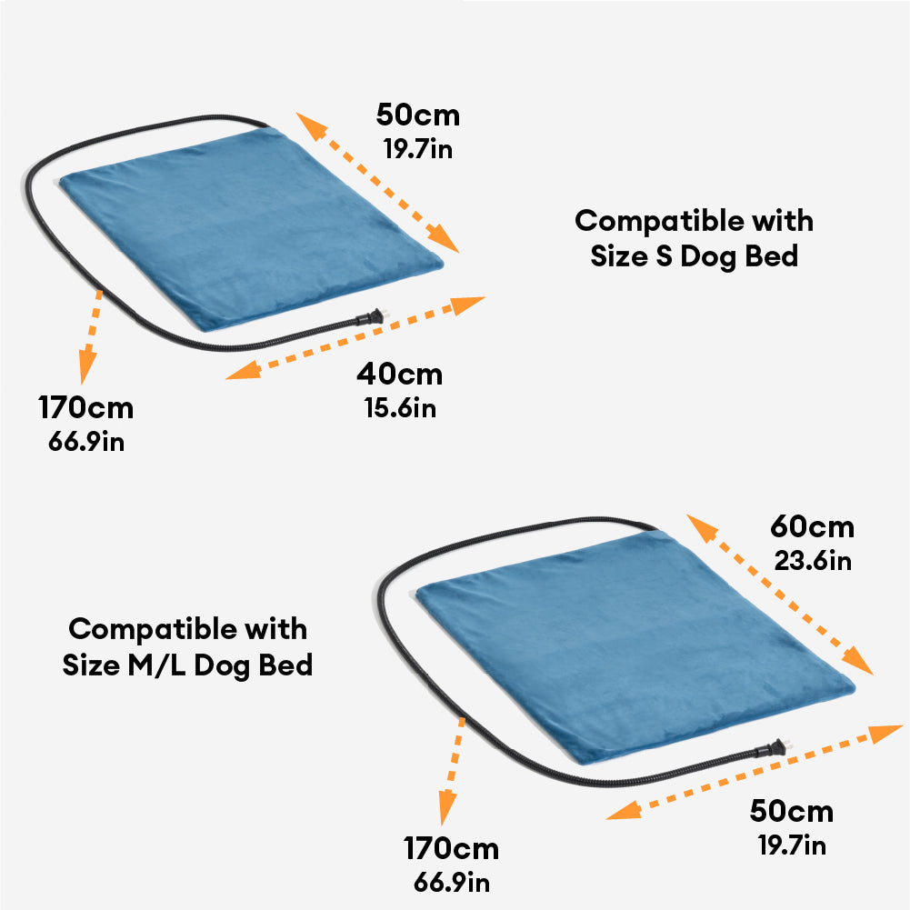 Waterproof＆Chewproof Electrical Pet Heated Pad - Safe Warmth