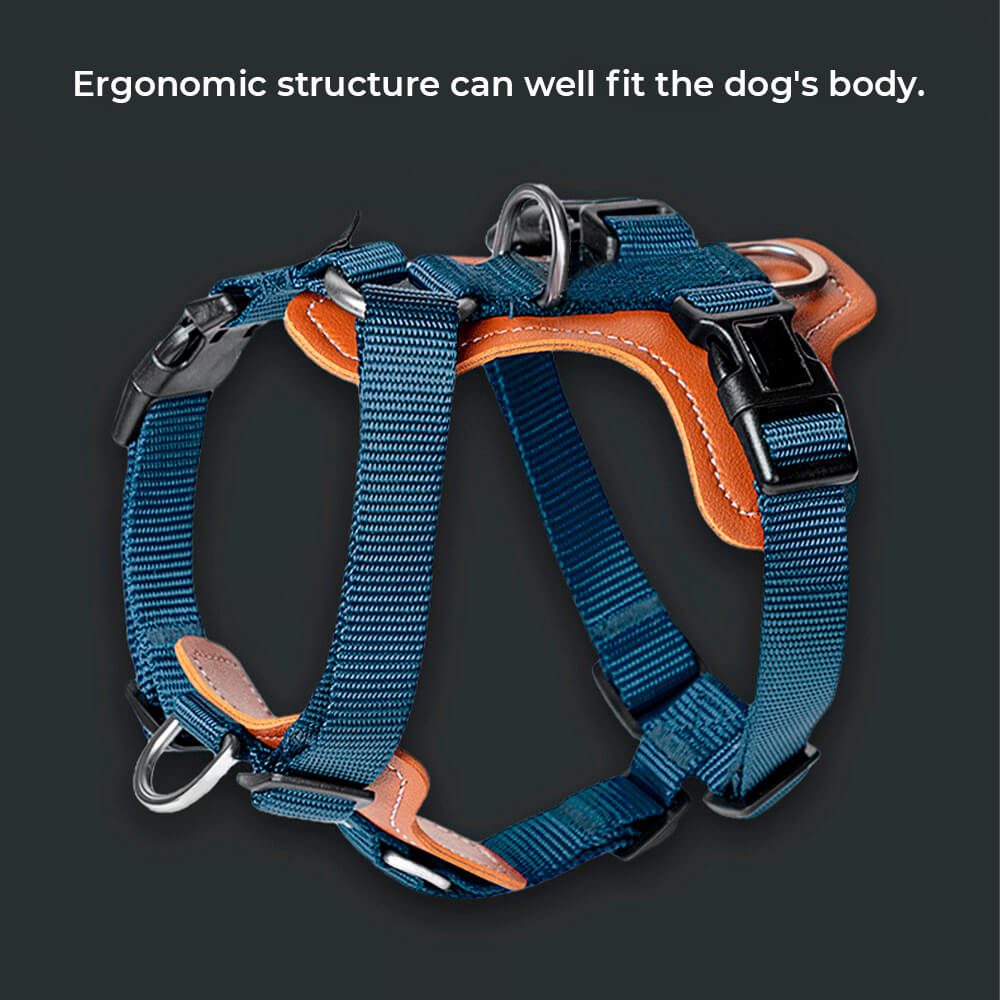 Multifunctional Hands-Free Anti-Pull Dog Walking Harness