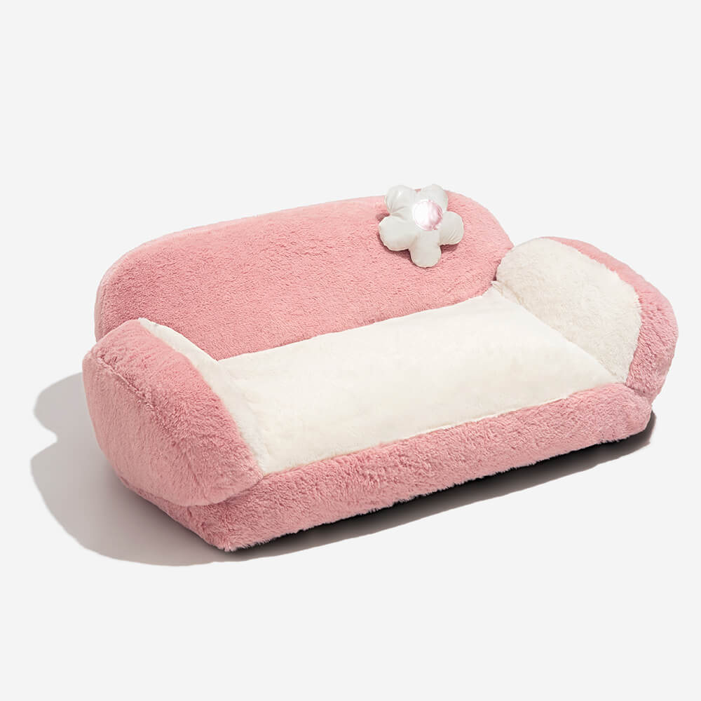 Fashion Leisure Plush Warm Cat Sofa Bed