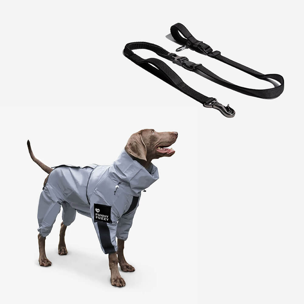 Reflective All-weather Waterproof Cool Dog Accessories Rain Coat