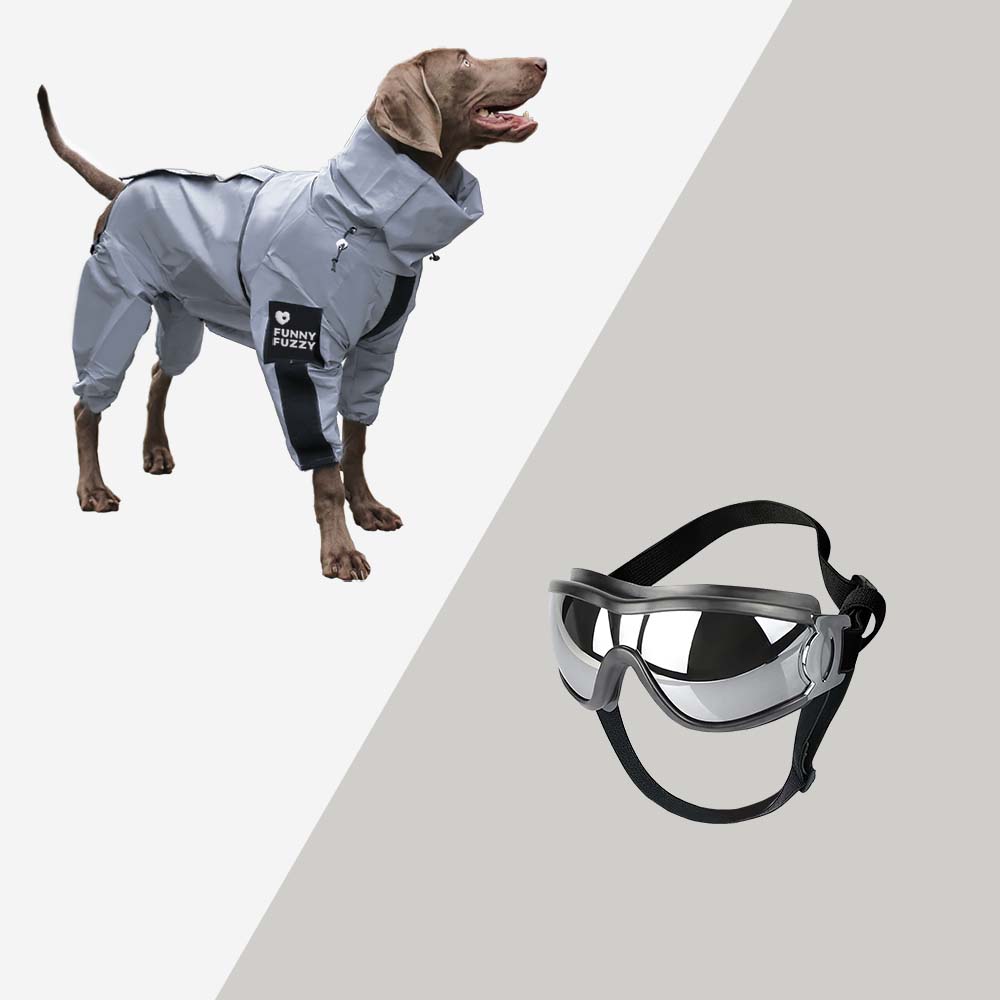 Reflective All-weather Waterproof Cool Dog Accessories Rain Coat